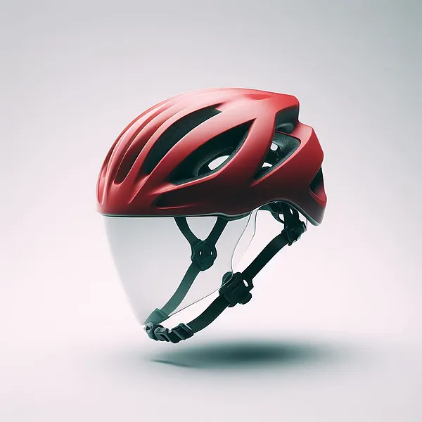 Velocity Red Bike Helmet